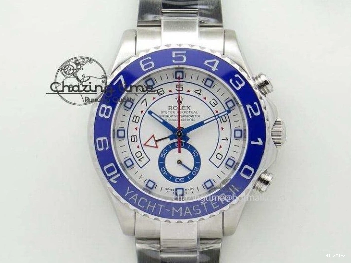 MiroTime 0119 Daytona 116519 Noob 1:1 Best Edition 904L SS Case Blue Dial on Black Rubber Strap SA4130 (Free Extra Strap) Compact 3290